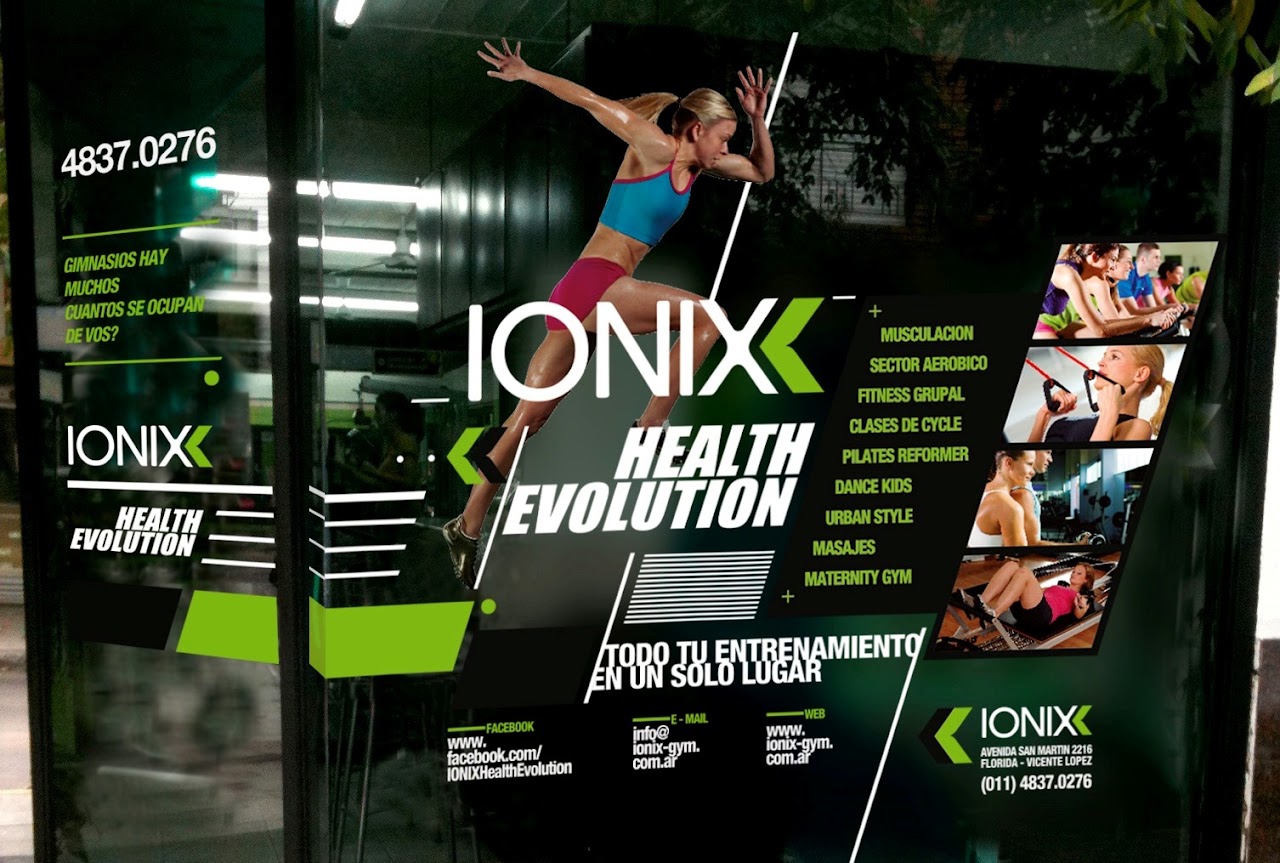 Servicios del Gimnasio IONIX Health Evolution